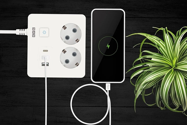 Удлинитель Power Cube PC-1-2M белый