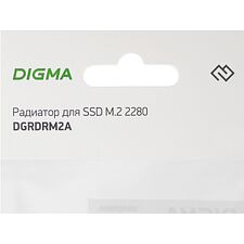 Радиатор для SSD Digma DGRDRM2A Ret черный