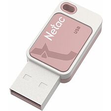 USB Flash-накопитель Netac UA31 64Gb розовый (NT03UA31N-064G-20PK)
