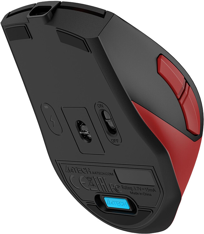 Мышь A4Tech Fstyler FG45CS Air Sports Red