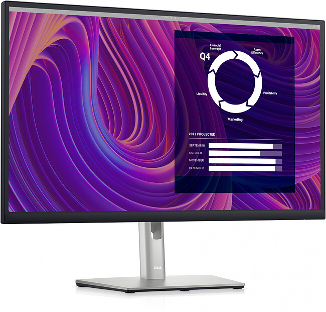 Монитор Dell P2723D черный (210-BDDX)
