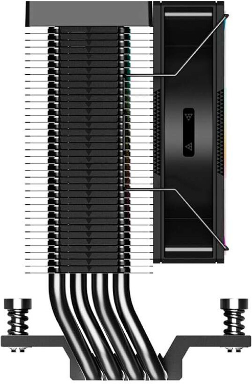 Кулер для процессора PCCooler R400 ARGB BK (R400-BKAWYX-US)