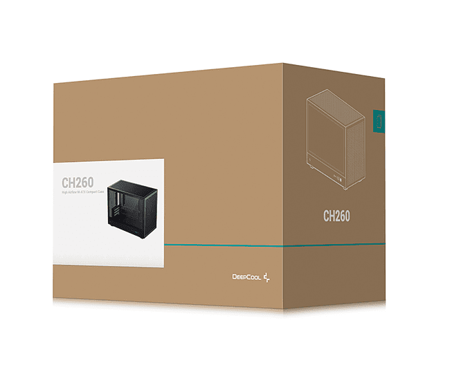 Корпус DeepCool CH260 без БП черный (R-CH260-BKNGM0-G-1)