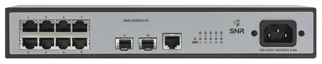 Коммутатор SNR SNR-S2982G-8T Коммутатор SNR SNR-S2982G-8T