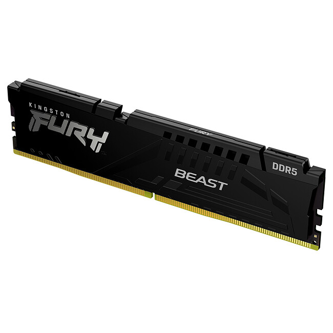 Оперативная память Kingston Fury Beast Black DDR5 8GB 5600MHz (KF556C36BBE-8)