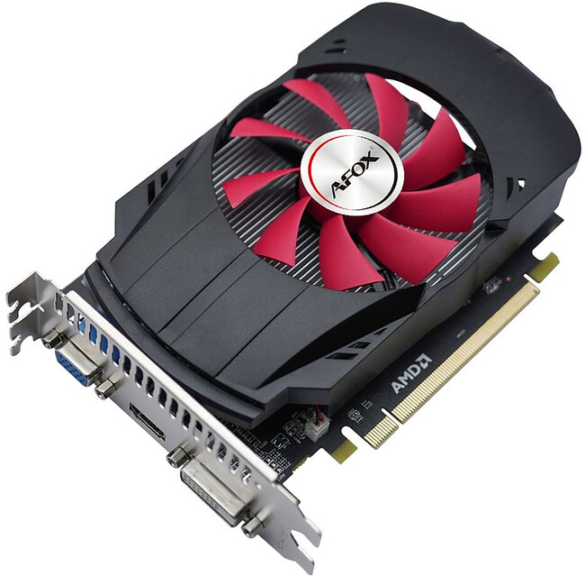 Видеокарта Afox Radeon R7 350 2GB GDDR5 (AFR7350-2048D5H4-V5)