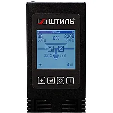 Источник бесперебойного питания Штиль STR1103TLD черный без батареи