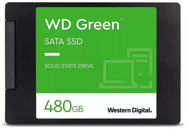 SSD диск WD WDS480G3G0A SSD диск WD WDS480G3G0A