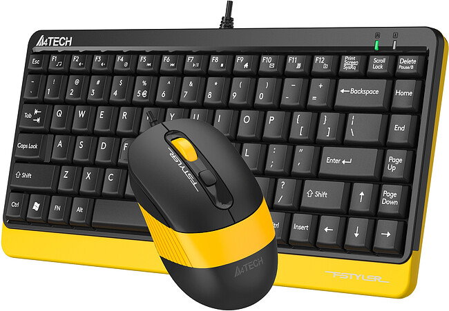 Набор периферии A4Tech Fstyler FG1110 Bumblebee