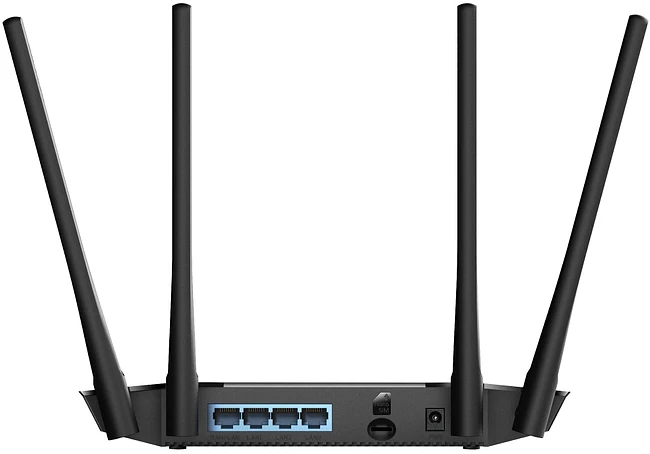 Роутер беспроводной Cudy N300 черный (LT400)