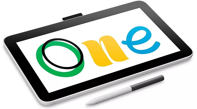 Графический планшет Wacom One 12 белый (DTC121W0B)