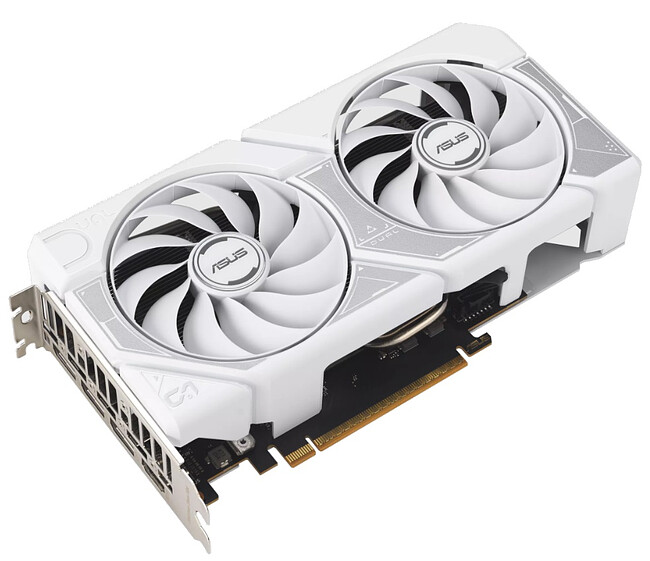 Видеокарта ASUS GeForce RTX 5060 Dual White OC 8GB GDDR7 DUAL-RTX5060-O8G-WHITE (90YV0N15-M0NA00)