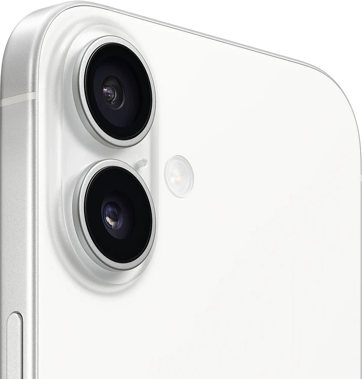 Смартфон Apple iPhone 16 256GB A3286 White (MYDX3J/A)