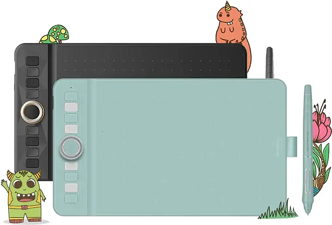 Графический планшет Gaomon WH851 Dark Grey