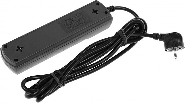 Сетевой фильтр ZIS Pilot m Max 4 euro outlets 3m Black
