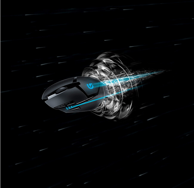 Мышь Logitech G402 Hyperion Fury Black (910-004073)
