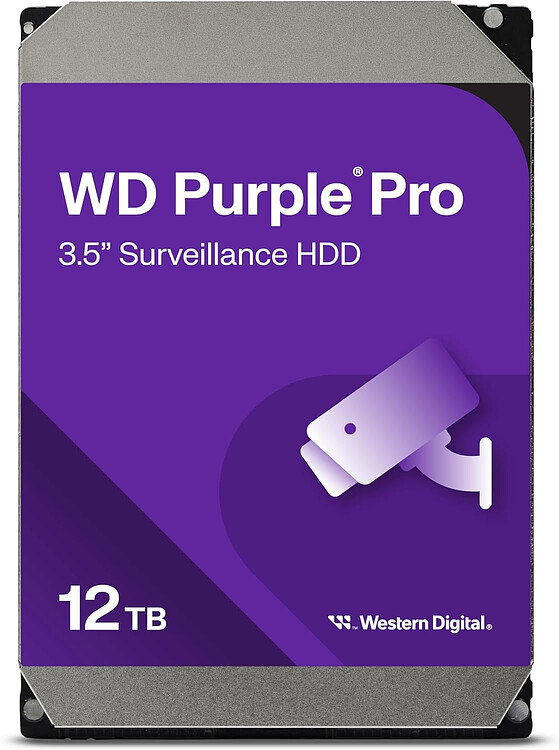 Жесткий диск WD Purple Pro 12TB (WD122PURP)
