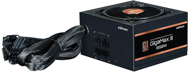 Блок питания Zalman Gigamax III 850W Black (ZM850-GV3)