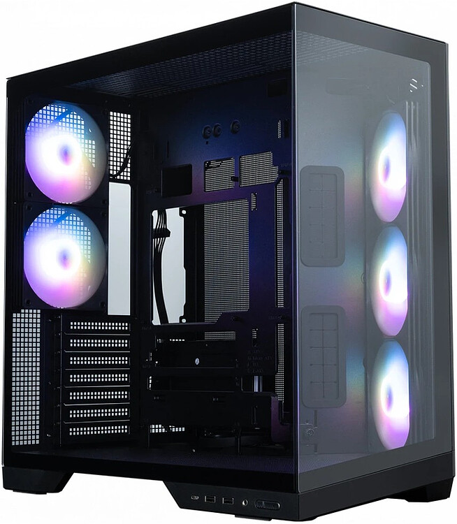 Корпус Zalman D50 без БП Black