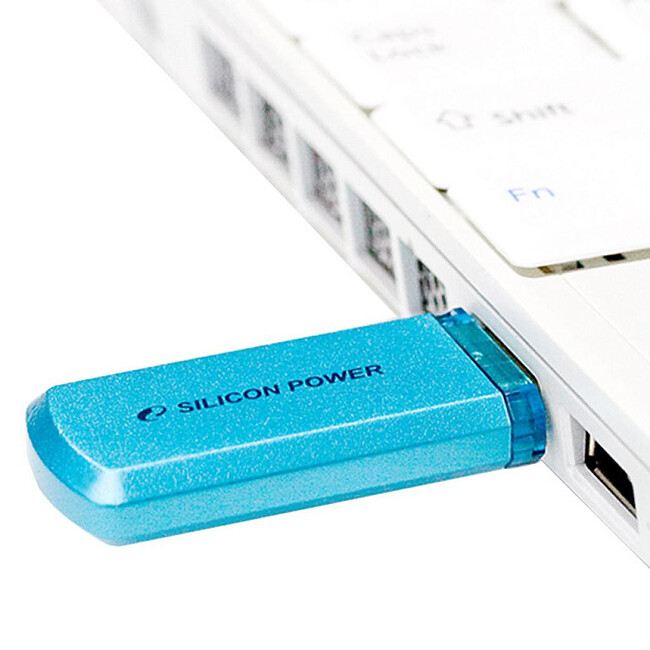 USB Flash-накопитель Silicon-Power Helios 101 64GB лазоревый (SP064GBUF2101V1B)