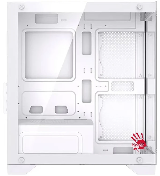 Корпус Bloody BD-CC103 белый без БП (BD-CC103-WH)