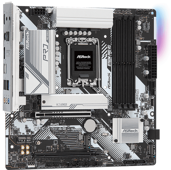 Материнская плата ASRock B760M Pro RS RTL DDR5