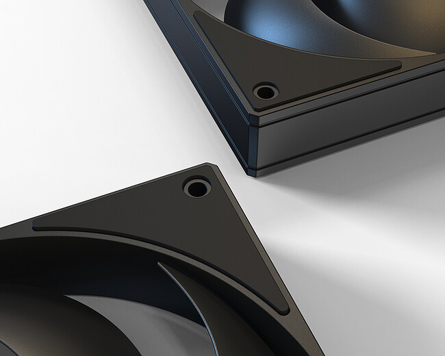 Вентилятор для корпуса ID-Cooling AS-140-K Black