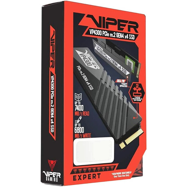 SSD диск Patriot Viper VP4300 1TB (VP4300-1TBM28H)