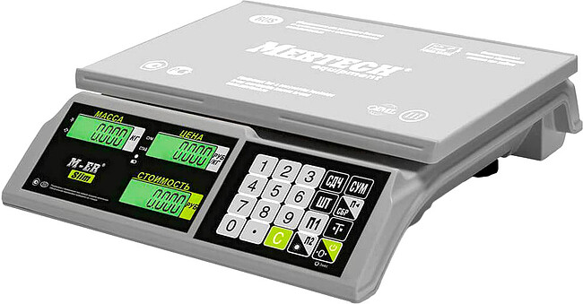 Весы торговые Mertech M-ER 326AC-32.5 серый (3041)