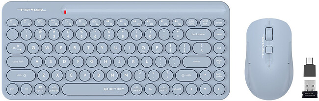 Набор периферии A4Tech Fstyler FG3200 Air синий