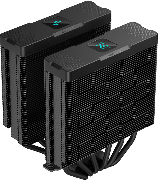 Кулер для процессора DeepCool AG620 Digital BK ARGB (R-AG620-BKADMN-G-2)