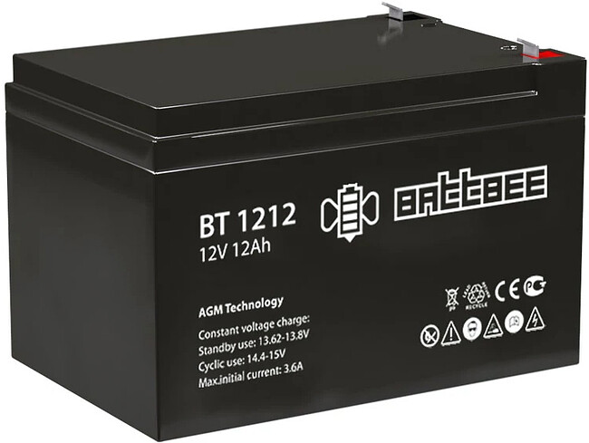 Аккумулятор для ИБП BattBee BT 1212