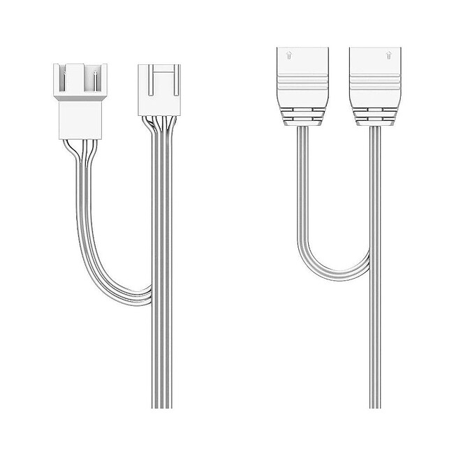 Корпус ID-Cooling Ware 300 ARGB без БП White