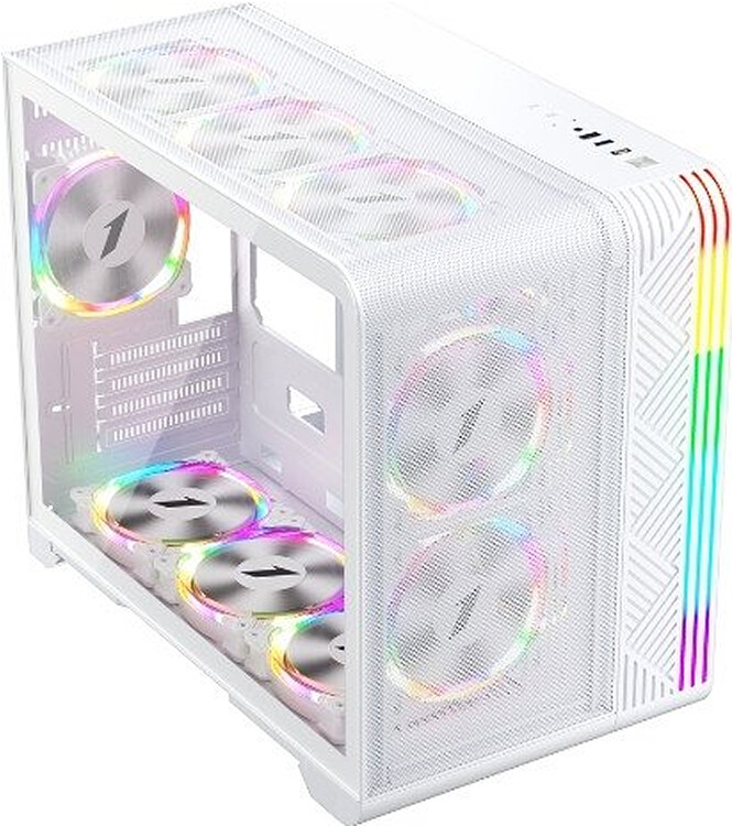 Корпус 1stPlayer VT6 без БП White (VT6-WH-3F7-W)