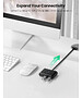 USB-хаб Ugreen CR113-20290 Black (20290)