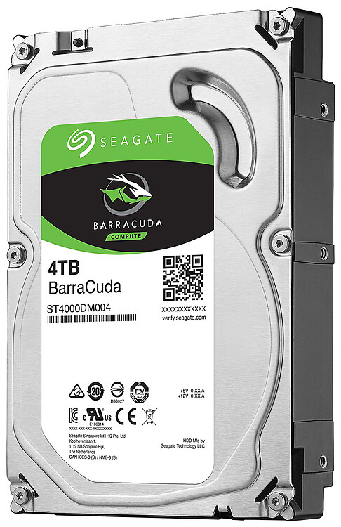Жесткий диск Seagate Barracuda 4TB Pull (ST4000DM004)