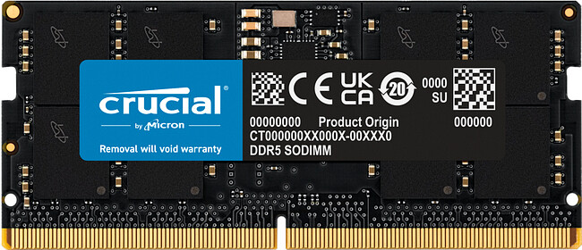 Оперативная память Crucial 16GB DDR5 (CT16G48C40S5) Оперативная память Crucial 16GB DDR5 (CT16G48C40S5)