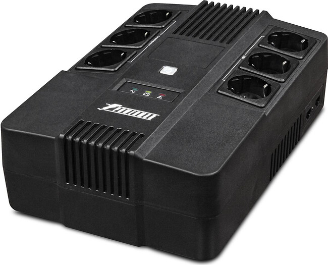 Источник бесперебойного питания PowerMan Brick 600 600VA (6120043)