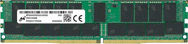 Оперативная память Micron 64GB DDR4 3200 (MTA36ASF8G72PZ-3G2F1) Оперативная память Micron 64GB DDR4 3200 (MTA36ASF8G72PZ-3G2F1)
