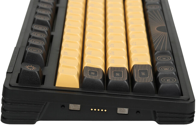 Клавиатура Дарк Проджект KD87A+Numpad черный (DP-KD-87A-000101-GMS)