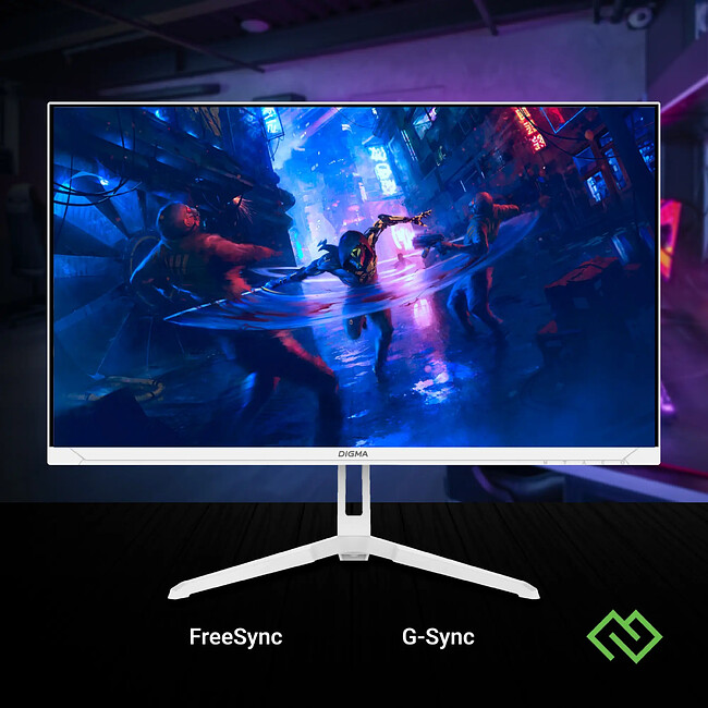 Монитор Digma Overdrive 24P410F белый (DM24SG03)