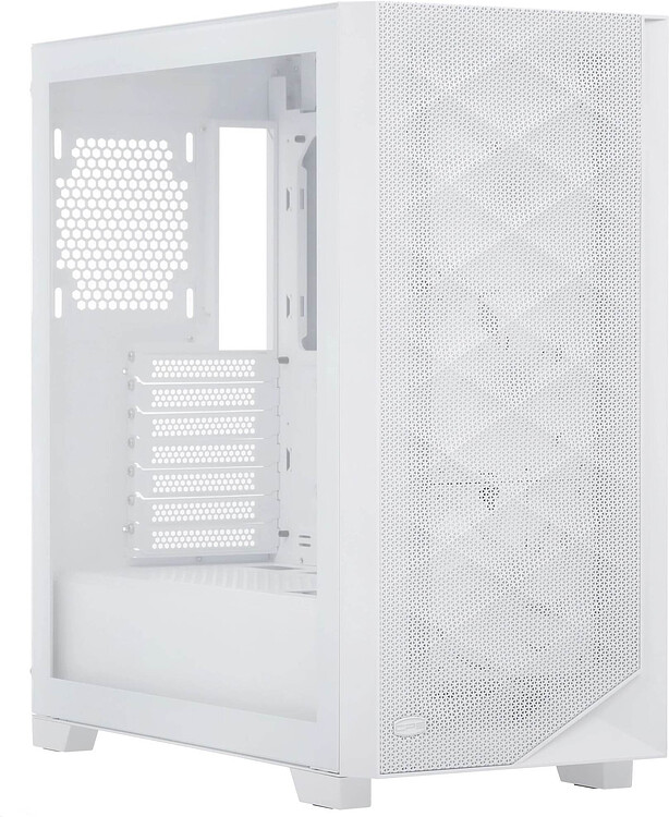 Корпус PcCooler C3D510 WH ARGB белый без БП (C3D510-WHP3-GL)