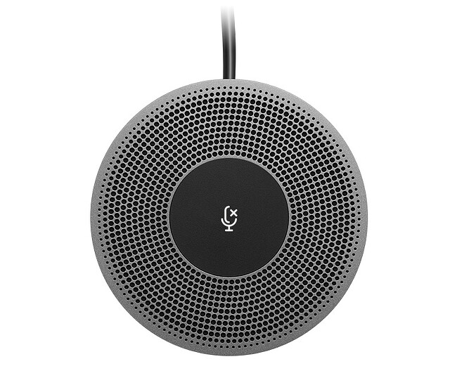 Микрофон Logitech MeetUp черный (989-000405)