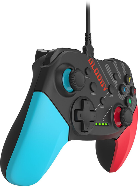 Геймпад A4Tech Bloody GP30 Sports черный/синий