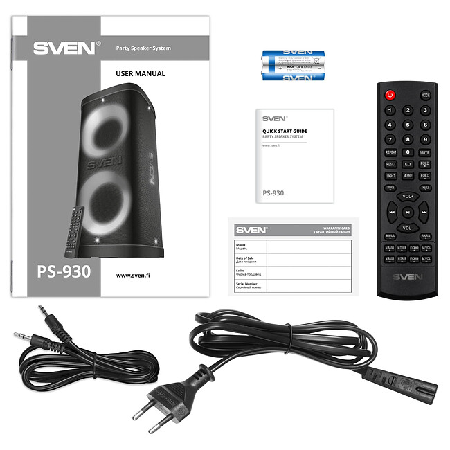 Колонка для вечеринок Sven PS-930 (SV-022402)