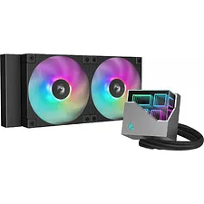 Система жидкостного охлаждения для процессора DeepCool LT240 ARGB черный (R-LT240-BKAMNC-G-1)