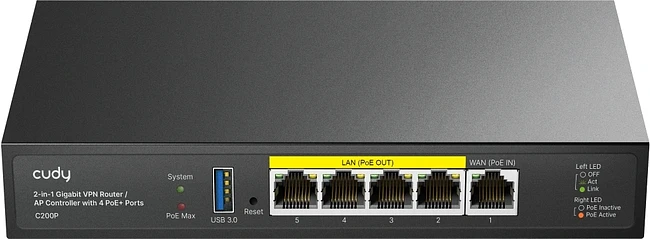 Маршрутизатор Cudy C200P