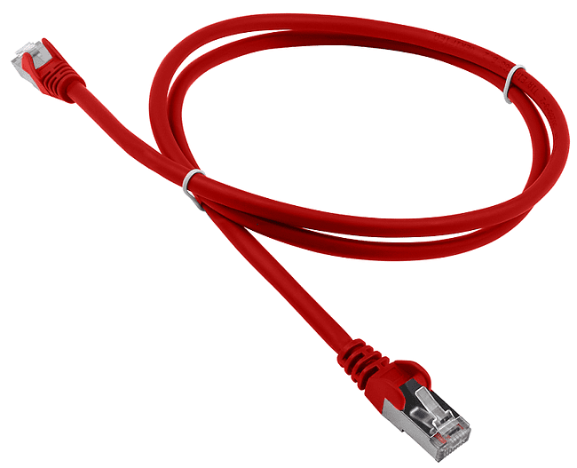 Патч-корд Lanmaster LAN-PC45/S5E-1.0-RD красный