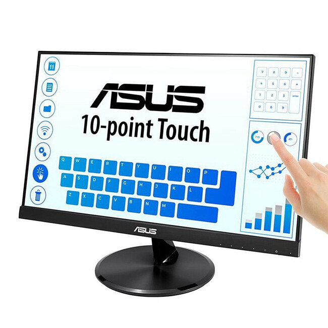 Монитор Asus VT229H черный (90LM0490-B01170)