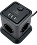 Сетевой фильтр Cablexpert TWR-4-U3-B-3